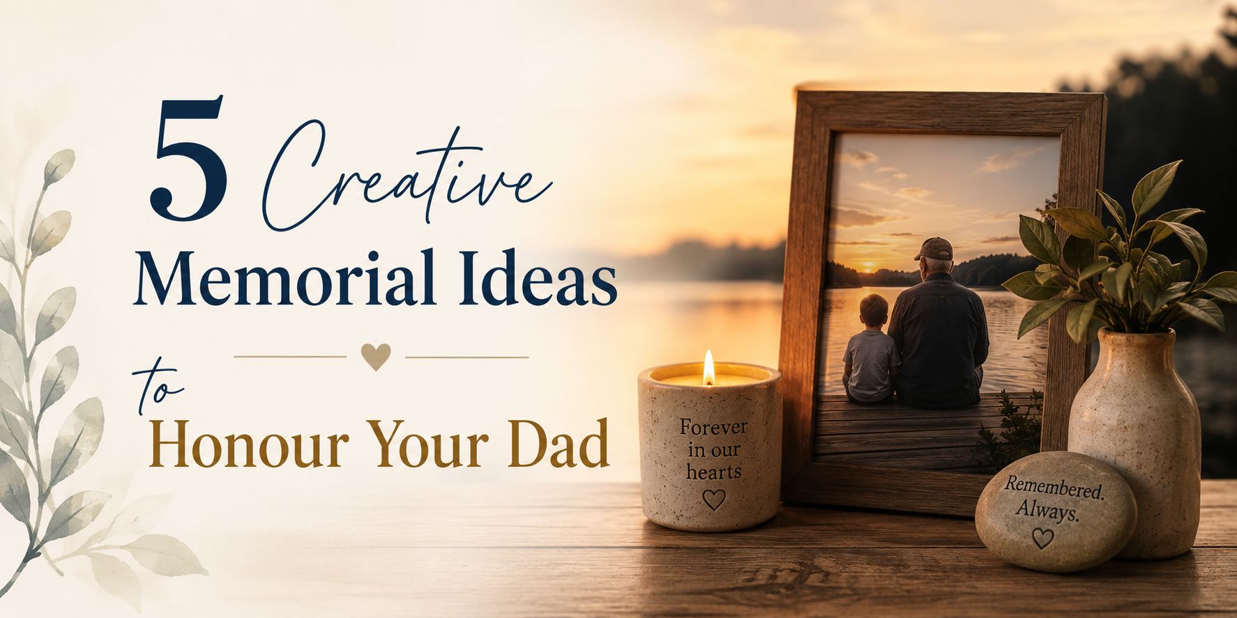 Creative Memorial Ideas to Honour Your Dad